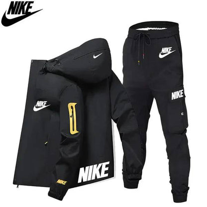 Urban Tech Winter Set – Softshelljacke & Cargo Jogginghose